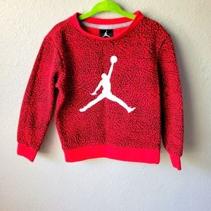 Jordan Toddler Boy Red Pullpver 3T